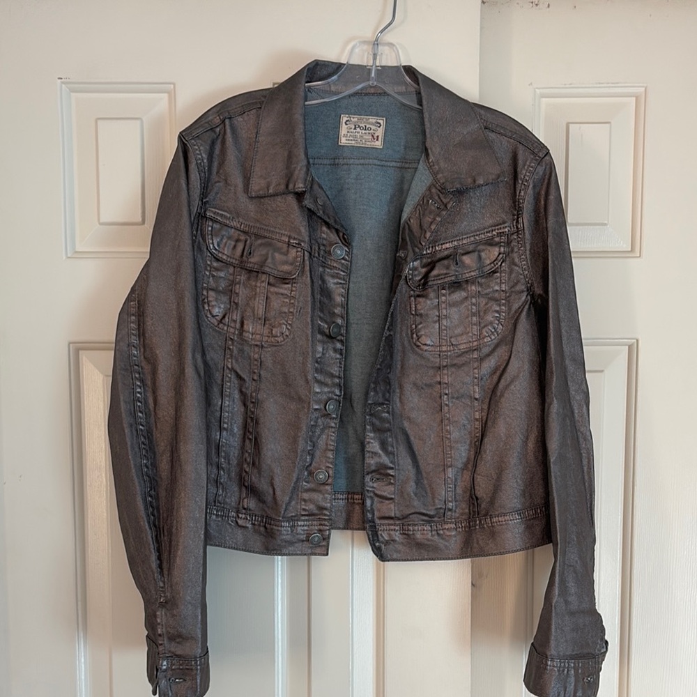 Women's Gray Denim Jacket